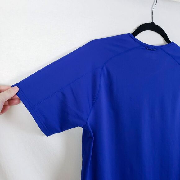 Janji Short Sleeve T-Shirt Womens S Blue Running Moisture-Wick Gym Workout - Picture 6 of 11